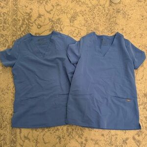 Figs ceils xs casma scrub top womens